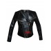 Chrissy Teigen Sporty Black Leather Jacket